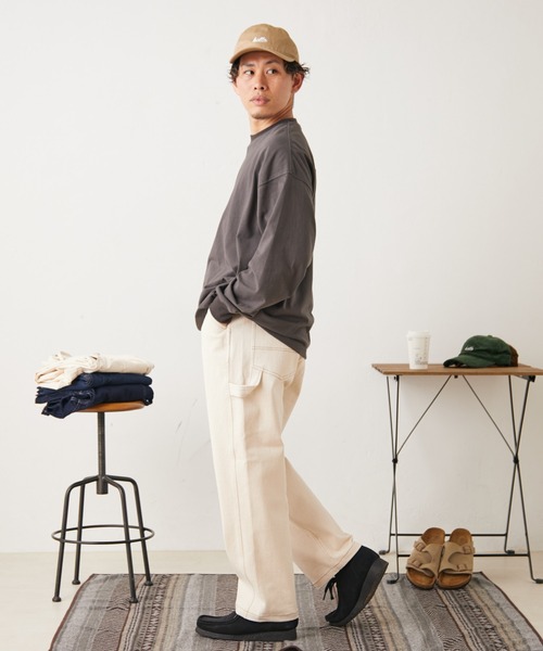 CIAOPANIC TYPY(チャオパニックティピー)の「TYPYデニムペインターパンツ(デニムパンツ・メンズ・ネイビー/ブルー/アイボリー/ブラック・M/L)」の12枚目の写真