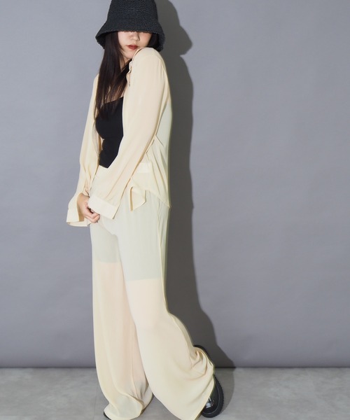 セール】リラックスシアーセットアップ（セットアップ）｜Bloom Closet