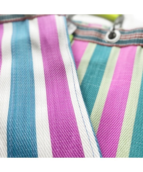 PUEBCO（プエブコ）の「RECYCLED PLASTIC STRIPE BAG　Rectangle/D26（トートバッグ・メンズ・その他1/その他2/その他3/その他4/その他5/その他6・ONE SIZE）」の17枚目の写真