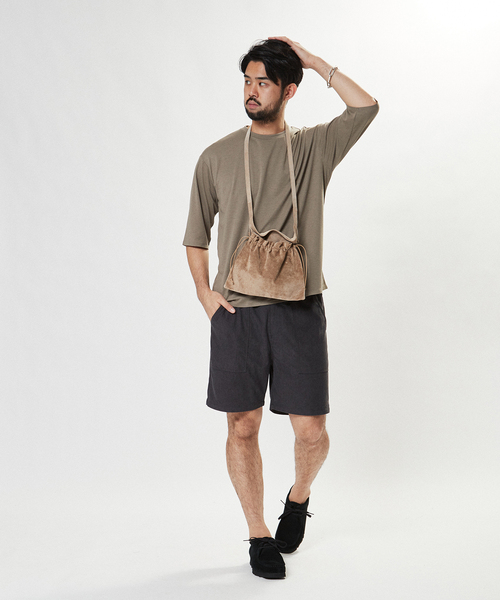 HANGTEN(ハンテン)の「【HANG TEN / ハンテン】別注 サマー コーデュロイ イージーショーツ(その他パンツ・メンズ・マスタード/アイボリー/チャコールグレー/ベージュ/グリーン系その他・MEDIUM/LARGE)」の6枚目の写真