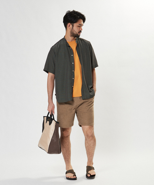 HANGTEN(ハンテン)の「【HANG TEN / ハンテン】別注 サマー コーデュロイ イージーショーツ(その他パンツ・メンズ・マスタード/アイボリー/チャコールグレー/ベージュ/グリーン系その他・MEDIUM/LARGE)」の7枚目の写真
