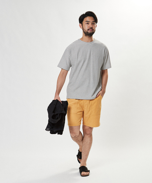HANGTEN(ハンテン)の「【HANG TEN / ハンテン】別注 サマー コーデュロイ イージーショーツ(その他パンツ・メンズ・マスタード/アイボリー/チャコールグレー/ベージュ/グリーン系その他・MEDIUM/LARGE)」の22枚目の写真
