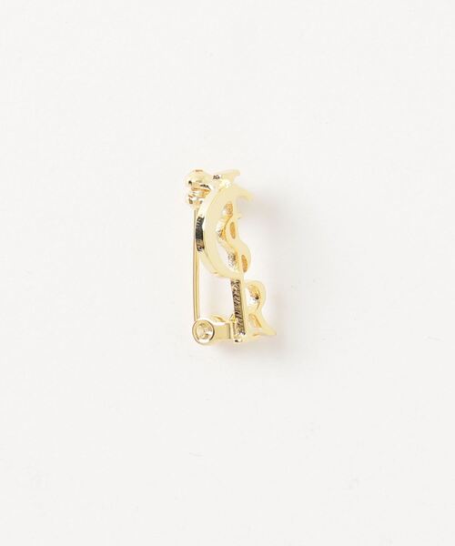 Romansual（ロマンシュアル）の「Romansual/ロゴチャーム付きタートルリブトップス（Tシャツ/カットソー・レディース・ブラック・FREE）」の3枚目の写真