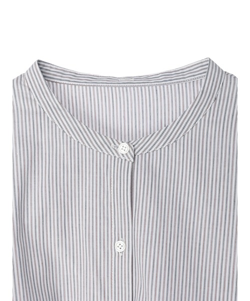 earth music&ecology（アースミュージックアンドエコロジー）の「BIGカラーブラウス（シャツ/ブラウス・レディース・オフホワイト/ブラック/ベージュ系その他2/ブルー系その他6・FREE）」の15枚目の写真