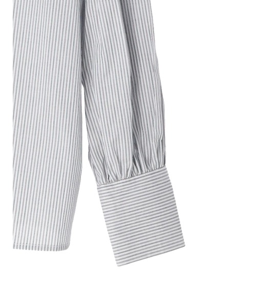 earth music&ecology（アースミュージックアンドエコロジー）の「BIGカラーブラウス（シャツ/ブラウス・レディース・オフホワイト/ブラック/ベージュ系その他2/ブルー系その他6・FREE）」の14枚目の写真