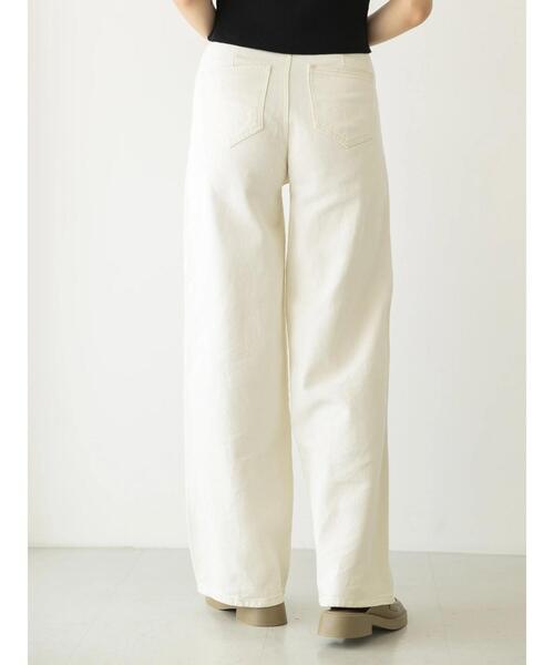koe(コエ)の「5ポケットカラーワイドパンツ*(その他パンツ・レディース・ブラック/ピンク/グリーン/アイボリー/ロイヤルブルー・M/S)」の21枚目の写真