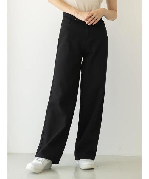 koe(コエ)の「5ポケットカラーワイドパンツ*(その他パンツ・レディース・ブラック/ピンク/グリーン/アイボリー/ロイヤルブルー・M/S)」の19枚目の写真