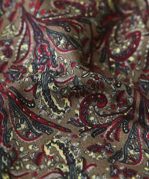 osharewalker（オシャレウォーカー）の「【廃盤】『裾裏レースペイズリー柄レギパン』（その他パンツ・レディース・ブラウン/グレー・1/2）」の12枚目の写真