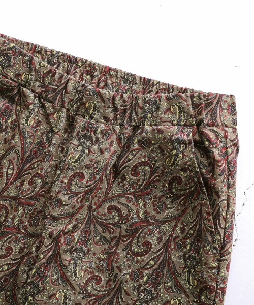 osharewalker（オシャレウォーカー）の「【廃盤】『裾裏レースペイズリー柄レギパン』（その他パンツ・レディース・ブラウン/グレー・1/2）」の16枚目の写真