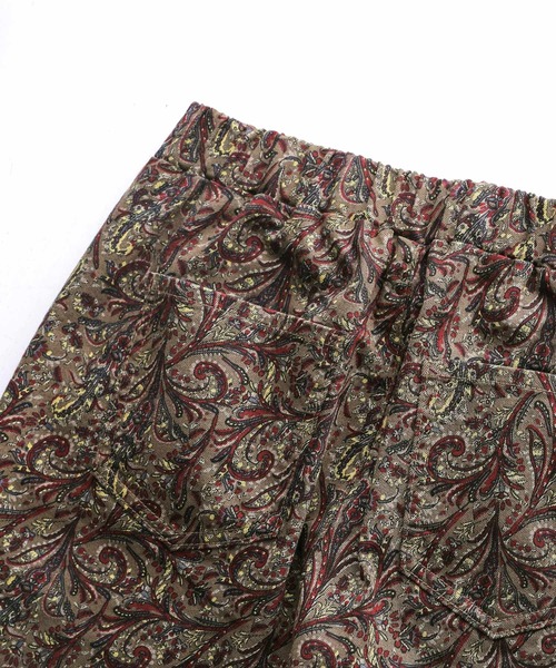 osharewalker（オシャレウォーカー）の「【廃盤】『裾裏レースペイズリー柄レギパン』（その他パンツ・レディース・ブラウン/グレー・1/2）」の18枚目の写真