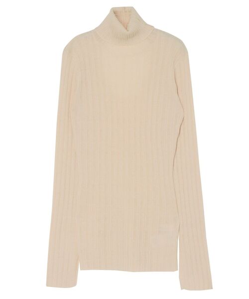 LAGUNAMOON（ラグナムーン）の「バックオープンタートルネックニットプルオーバー（ニット/セーター・レディース・ブラック/ブルー/アイボリー・FREE）」の7枚目の写真