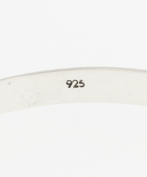 LAVER（ラバー）の「【LAVER/ラバー】別注 COMBI BRACELET（バングル/リストバンド・レディース・シルバー・SMALL/MEDIUM）」の5枚目の写真