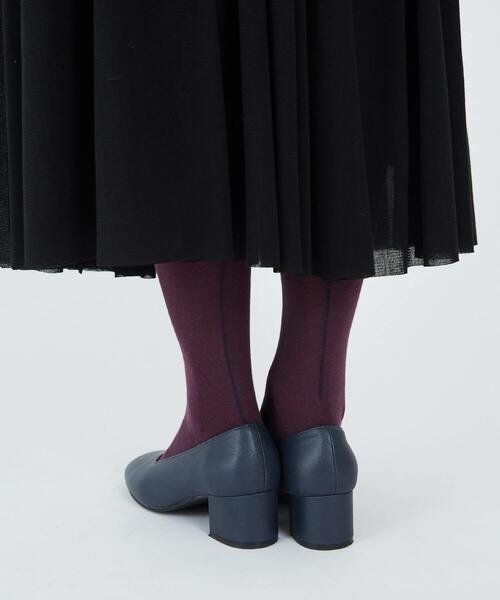 ADIEU TRISTESSE(アデュートリステス)の「バックラインタイツ(タイツ/ストッキング・レディース・ブラック/ブルー/ボルドー・FREE)」の9枚目の写真