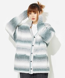 X-girl | GRADATION KNIT CARDIGAN(カーディガン/ボレロ)