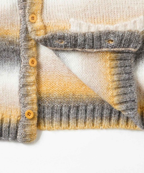 X-girl - 【❤︎新品❤︎】X-girl GRADATION KNIT カーディガン X-girl（エックスガール）の「GRADATION KNIT CARDIGAN