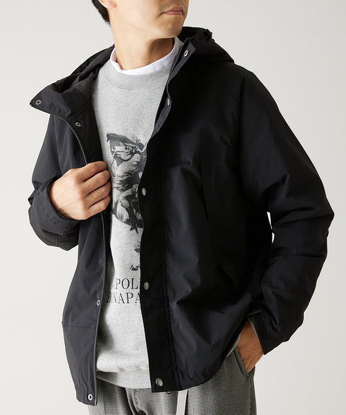 417 EDIFICE(フォーワンセブンエディフィス)の「”WEB限定”WASHER NYLONストレッチマウンテンジャケット(マウンテンパーカー・メンズ・ブラック/ベージュ/カーキ・SMALL/MEDIUM/LARGE)」の6枚目の写真