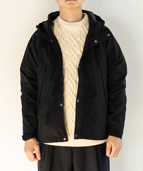 417 EDIFICE(フォーワンセブンエディフィス)の「”WEB限定”WASHER NYLONストレッチマウンテンジャケット(マウンテンパーカー・メンズ・ブラック/ベージュ/カーキ・SMALL/MEDIUM/LARGE)」の7枚目の写真