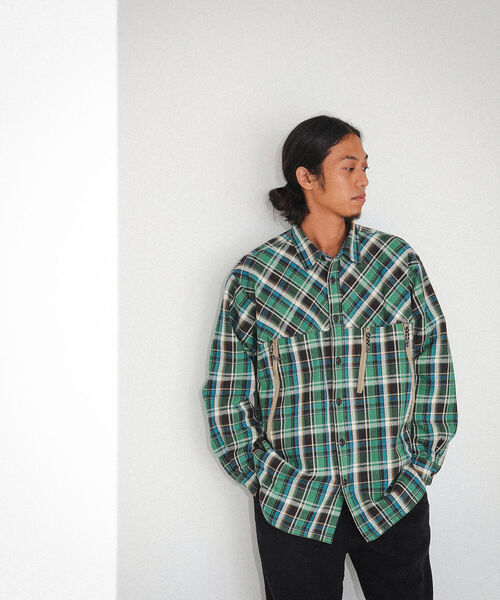 BEAMS(ビームス)の「BEAMS / マウンテン シャツ(その他アウター・メンズ・ブルー/グリーン・SMALL/MEDIUM/LARGE/X-LARGE)」の9枚目の写真