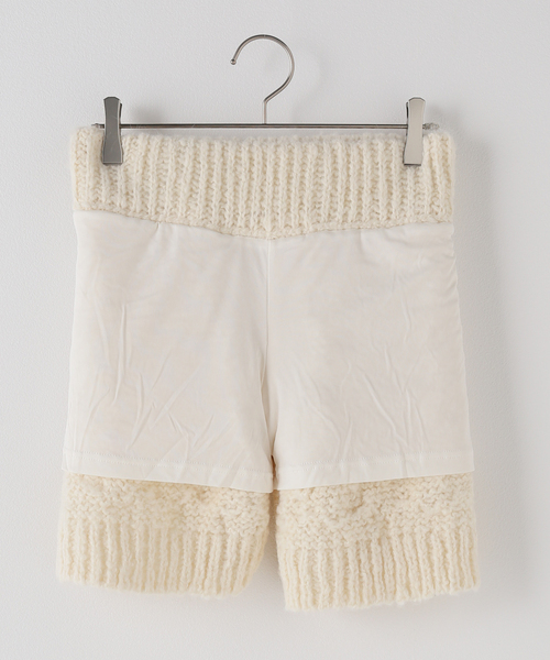 Charles Chaton(シャルルシャトン)の「ニットショーツ(その他パンツ・レディース・アイボリー・FREE)」の8枚目の写真