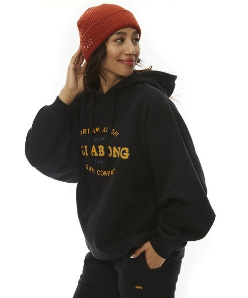BILLABONG(ビラボン)の「BILLABONG レディース HEAVY BARREL CROPED SWEAT PARKA パーカー 【2022年秋冬モデル】/ビラボンプルオーバーパーカー(パーカー・レディース・ブラック/バーガンディー/グレー・MEDIUM/LARGE)」の10枚目の写真