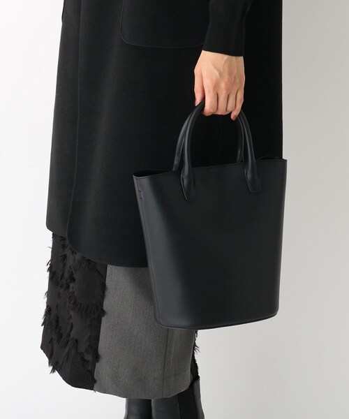 OPAQUE.CLIP（オペークドットクリップ）の「◆バケツミドルトートバッグ【2WAY】（トートバッグ・レディース・キャメル/オフホワイト/ブラック・00）」の7枚目の写真