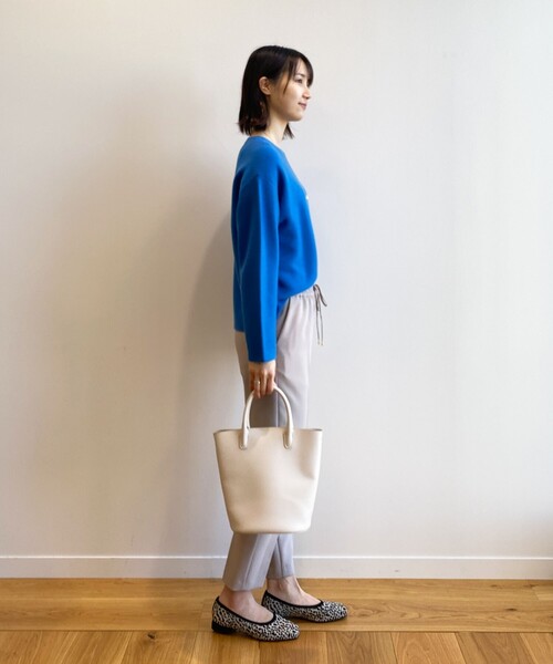 OPAQUE.CLIP（オペークドットクリップ）の「◆バケツミドルトートバッグ【2WAY】（トートバッグ・レディース・キャメル/オフホワイト/ブラック・00）」の12枚目の写真