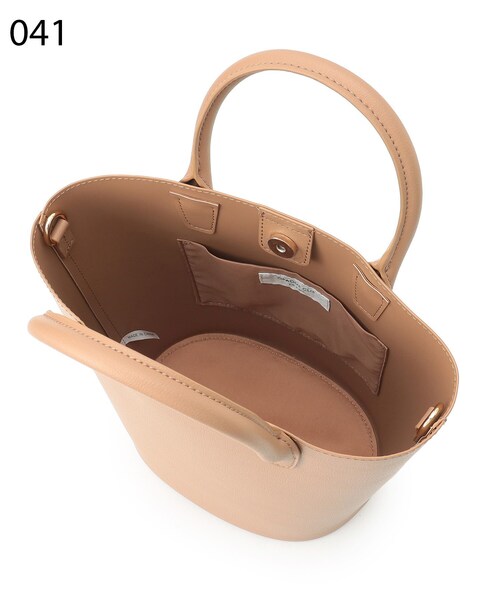 OPAQUE.CLIP（オペークドットクリップ）の「◆バケツミドルトートバッグ【2WAY】（トートバッグ・レディース・キャメル/オフホワイト/ブラック・00）」の22枚目の写真