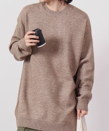SHAPE RETENTION オーバーサイズクルーニット