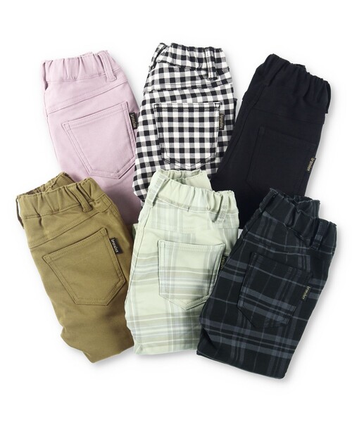 BRANSHES（ブランシェス）の「【ユニ/プレミアムストレッチ】裏起毛ツイルロングパンツ（チノパンツ・キッズ・ベージュ/ラベンダー/ライトグレー/オフホワイト/グレー/ブラック・90/100/150/140/120/110/130/160）」の20枚目の写真