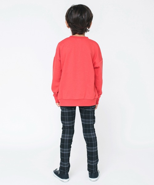 BRANSHES（ブランシェス）の「【ユニ/プレミアムストレッチ】裏起毛ツイルロングパンツ（チノパンツ・キッズ・ベージュ/ラベンダー/ライトグレー/オフホワイト/グレー/ブラック・90/100/150/140/120/110/130/160）」の16枚目の写真