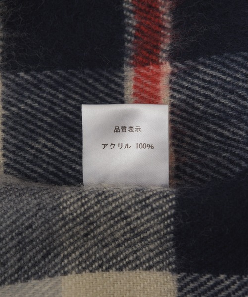 KATHARINE ROSS（キャサリンロス）の「【KATHARINE ROSS】日本製 チェック柄ストール（ストール/ショール・レディース・グリーン/グレー・MEDIUM）」の16枚目の写真