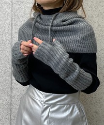 mi via loca | 【セット】ウール混バラクラバ&アームウォーマーSET(ネックウォーマー/スヌード)