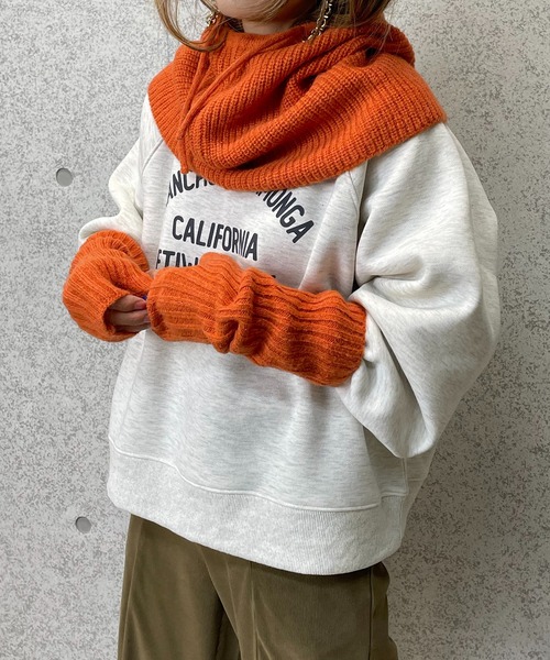 mi via loca（ミヴィアロカ）の「【セット】ウール混バラクラバ&アーム