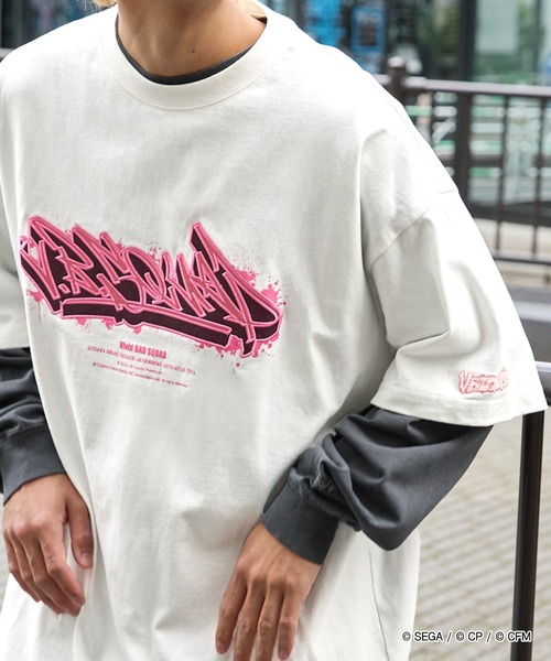 韓国 SPAO プロセカ コラボ商品 Tシャツ Mサイズ ビビバス SPAO】25SS