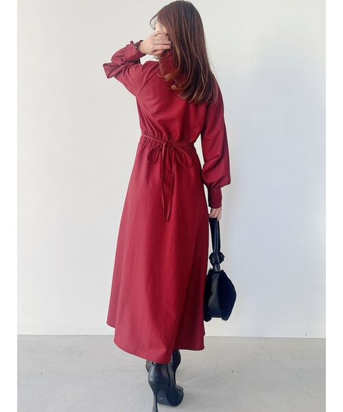 RESEXXY（リゼクシー）の「コルセットデザインワンピース（ワンピース・レディース・レッド/ベージュ/ブルー/ブラック・FREE）」の12枚目の写真