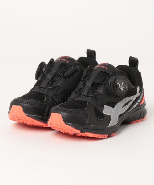 DIAL DRIVE(ダイヤルドライブ)の「《DIAL DRIVE》ダイヤルドライブ GENESIS O41101-30(スニーカー・キッズ・ブラック/グレー/ネイビー/イエロー・22.5cm/22.0cm/21.0cm/21.5cm/20.0cm/18.0cm/19.0cm/17.0cm/23.0cm)」の2枚目の写真