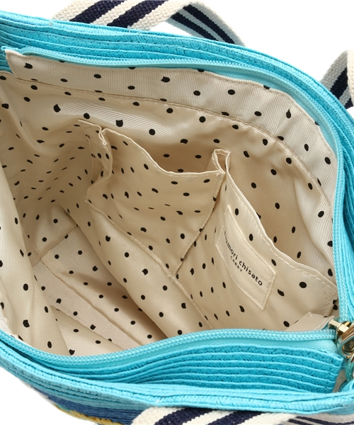 tsumori chisato CARRY(ツモリチサトキャリー)の「ストローブーケ ショルダーバッグ(ショルダーバッグ・レディース・ブルー/ピンク・FREE)」の7枚目の写真