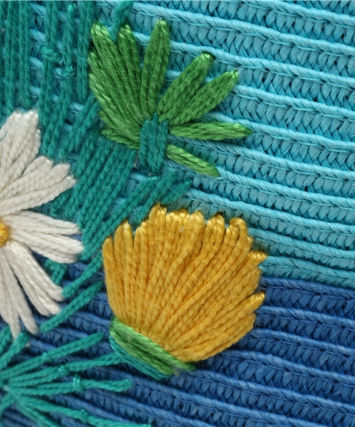 tsumori chisato CARRY(ツモリチサトキャリー)の「ストローブーケ ショルダーバッグ(ショルダーバッグ・レディース・ブルー/ピンク・FREE)」の8枚目の写真