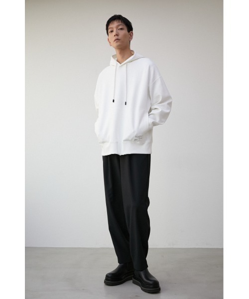 AZUL by moussy(アズールバイマウジー)の「COMFORTABLE PONTE HOODIE/コンフォータブルポンチフーディー(パーカー・メンズ・ホワイト/ライトブルー/ベージュ/グレー・FREE)」の22枚目の写真
