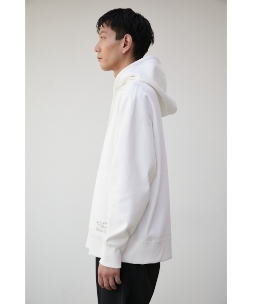 AZUL by moussy(アズールバイマウジー)の「COMFORTABLE PONTE HOODIE/コンフォータブルポンチフーディー(パーカー・メンズ・ホワイト/ライトブルー/ベージュ/グレー・FREE)」の13枚目の写真