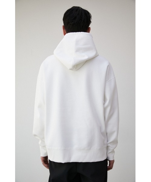 AZUL by moussy(アズールバイマウジー)の「COMFORTABLE PONTE HOODIE/コンフォータブルポンチフーディー(パーカー・メンズ・ホワイト/ライトブルー/ベージュ/グレー・FREE)」の5枚目の写真