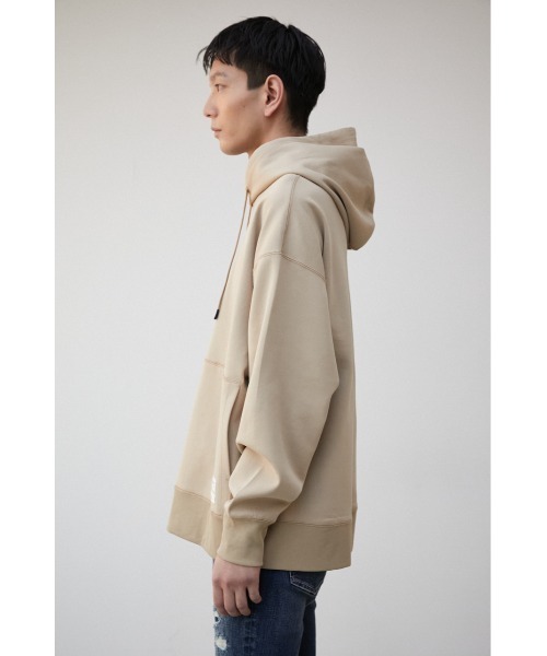 AZUL by moussy(アズールバイマウジー)の「COMFORTABLE PONTE HOODIE/コンフォータブルポンチフーディー(パーカー・メンズ・ホワイト/ライトブルー/ベージュ/グレー・FREE)」の11枚目の写真