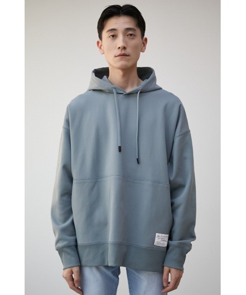 AZUL by moussy(アズールバイマウジー)の「COMFORTABLE PONTE HOODIE/コンフォータブルポンチフーディー(パーカー・メンズ・ホワイト/ライトブルー/ベージュ/グレー・FREE)」の14枚目の写真