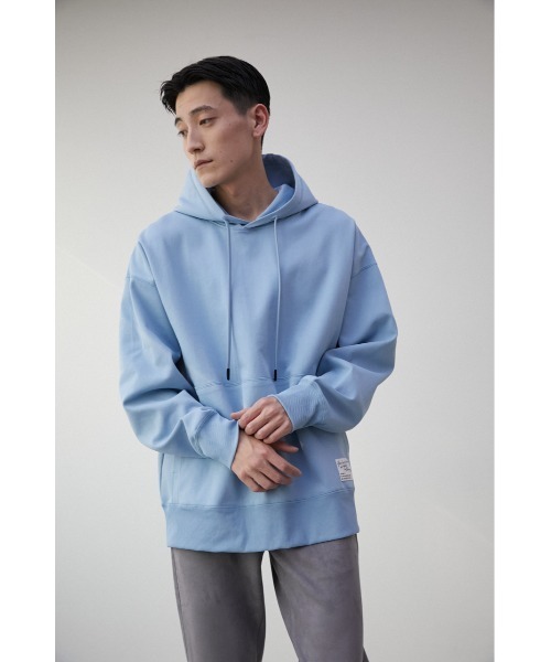AZUL by moussy(アズールバイマウジー)の「COMFORTABLE PONTE HOODIE/コンフォータブルポンチフーディー(パーカー・メンズ・ホワイト/ライトブルー/ベージュ/グレー・FREE)」の16枚目の写真
