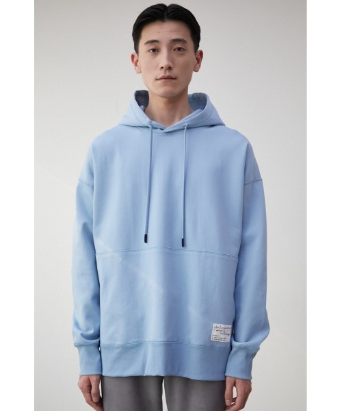 AZUL by moussy(アズールバイマウジー)の「COMFORTABLE PONTE HOODIE/コンフォータブルポンチフーディー(パーカー・メンズ・ホワイト/ライトブルー/ベージュ/グレー・FREE)」の12枚目の写真
