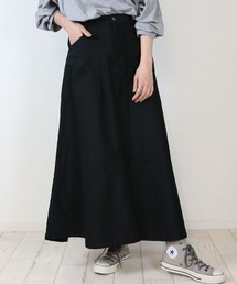 atONE ロングベイカースカート