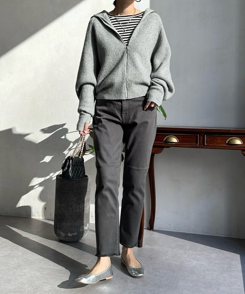 Healthy denim(ヘルシーデニム)の「【Healthy denim/ヘルシーデニム】 H.Salt(デニムパンツ・レディース・ブラック・23cm/25cm/24cm)」の20枚目の写真