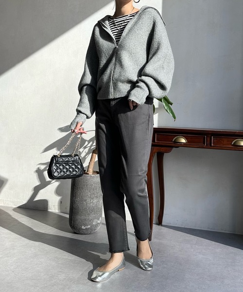 Healthy denim(ヘルシーデニム)の「【Healthy denim/ヘルシーデニム】 H.Salt(デニムパンツ・レディース・ブラック・23cm/25cm/24cm)」の19枚目の写真
