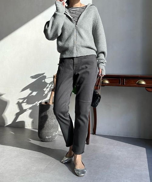 Healthy denim(ヘルシーデニム)の「【Healthy denim/ヘルシーデニム】 H.Salt(デニムパンツ・レディース・ブラック・23cm/25cm/24cm)」の17枚目の写真