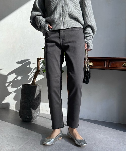 Healthy denim(ヘルシーデニム)の「【Healthy denim/ヘルシーデニム】 H.Salt(デニムパンツ・レディース・ブラック・23cm/25cm/24cm)」の15枚目の写真